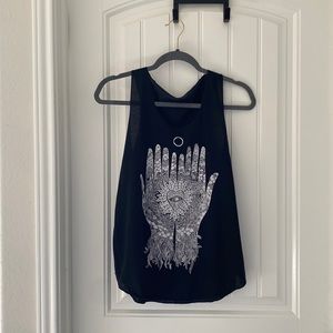Graphic muscle tee